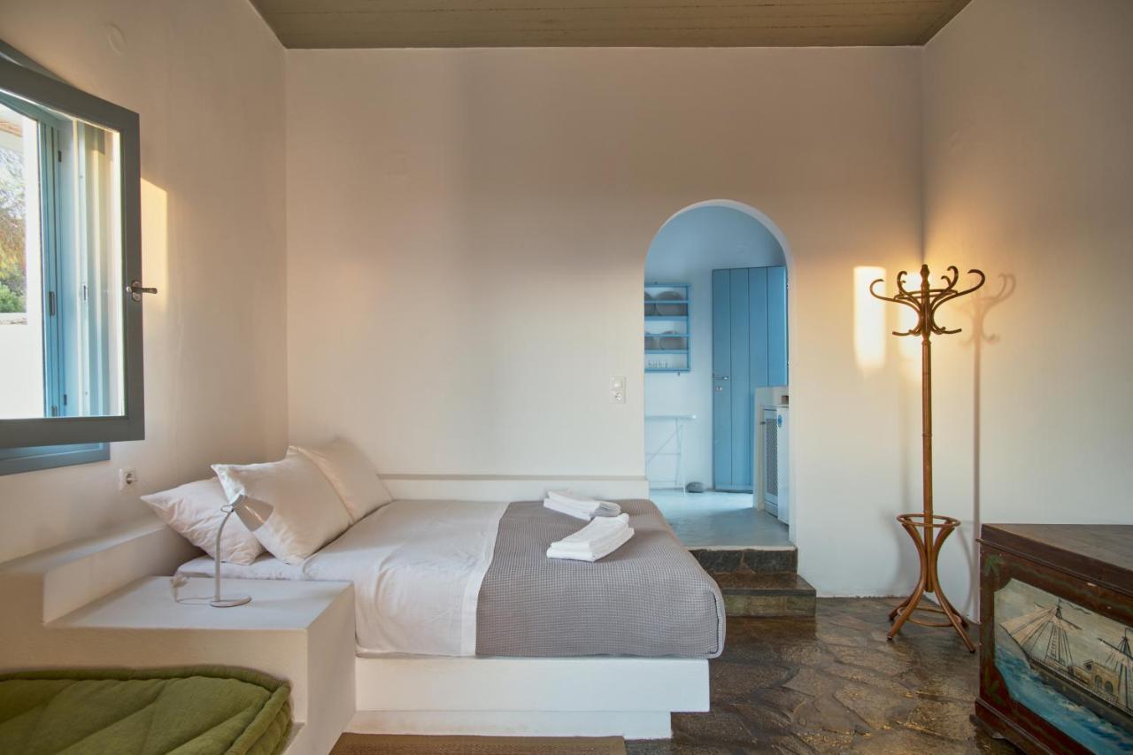 Oliaros Seaside Complex Apartment Agios Georgios  Bagian luar foto
